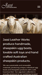Mobile Screenshot of jassileatherworks.com